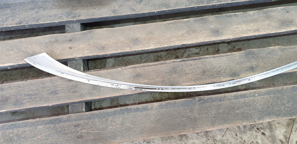 Молдинг двери задней правой Mercedes S (W222) 13-20 Б/У Оригинал A2226989800