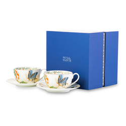 Набор чашек чайных с блюдцами 2шт 290мл Mix&Match Home Гармония