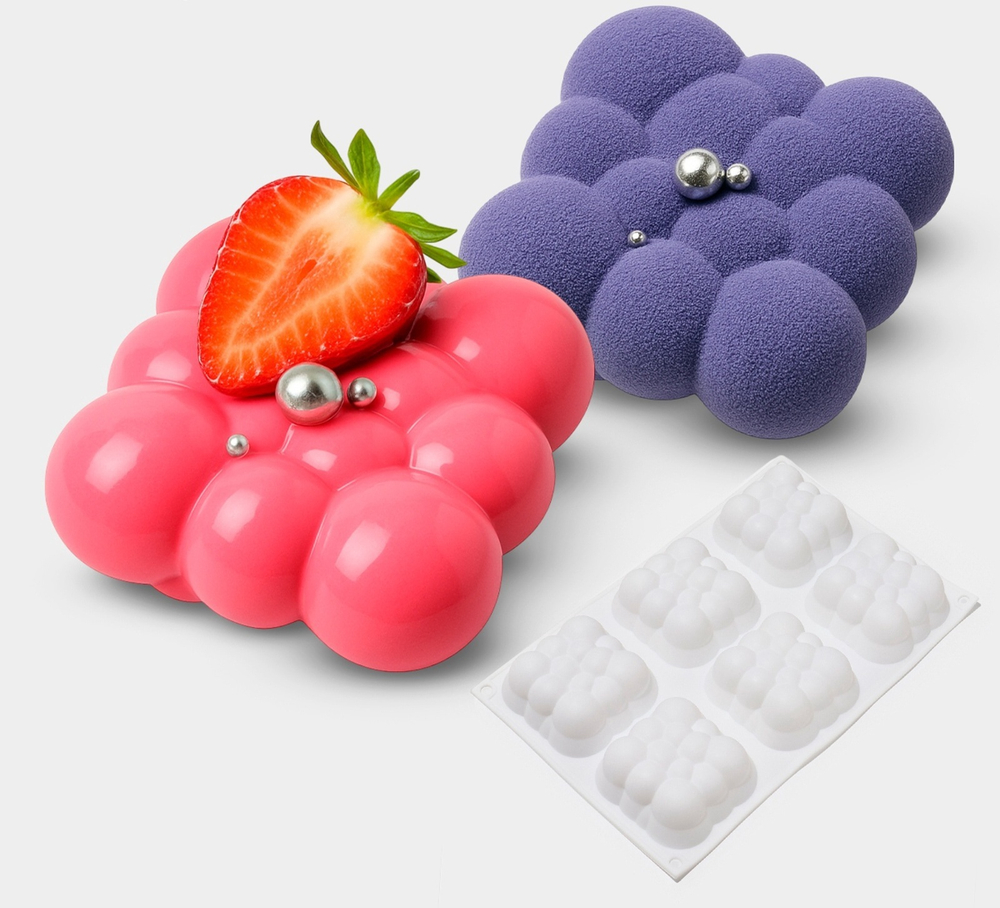 Силиконовая форма для выпечки и муссовых десертов 30*18,8см