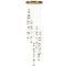 Каскадная люстра Odeon Light Collier L-Vision 5455/210L