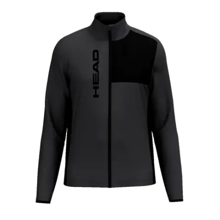 HEAD блузон мужской флис 821395 MARTIN FZ Midlayer Men BK