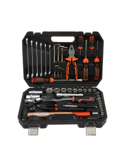 Набор слесарно-монтажного инструмента Gigant 66 предметов, Сталь Cr-V, GAS-66