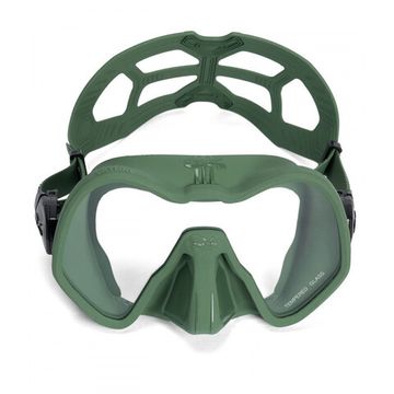 Маска C4 Carbon Skyline Antifog green