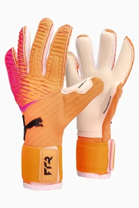 Вратарские перчатки Puma Future Pro Hybrid - оранжевый