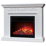 Каминокомплект Real Flame Leticia 26 WT с очагом Moonblaze Deluxe Black