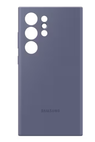 Чехол-накладка Silicone Case S24 Ultra ( Фиолетовый)