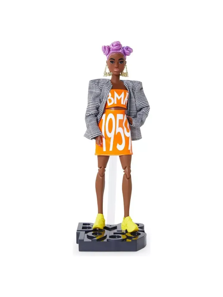 Кукла BMR1959 коллекционная с сиреневыми волосами GNC46