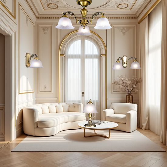 Потолочная люстра Reccagni Angelo PL.2720/3