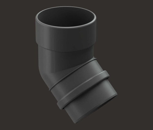 Döcke LUX Колено 45˚ (Графит)