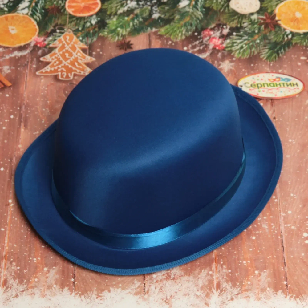 Шляпа карнавальная «Котелок», микс цветов