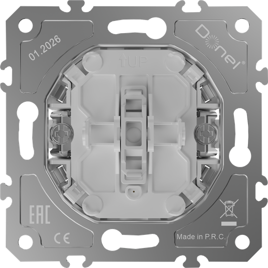 Механизм выключателя В1 (простого),  быстрозажимные контакты 10 A 250 В~,  серия D16