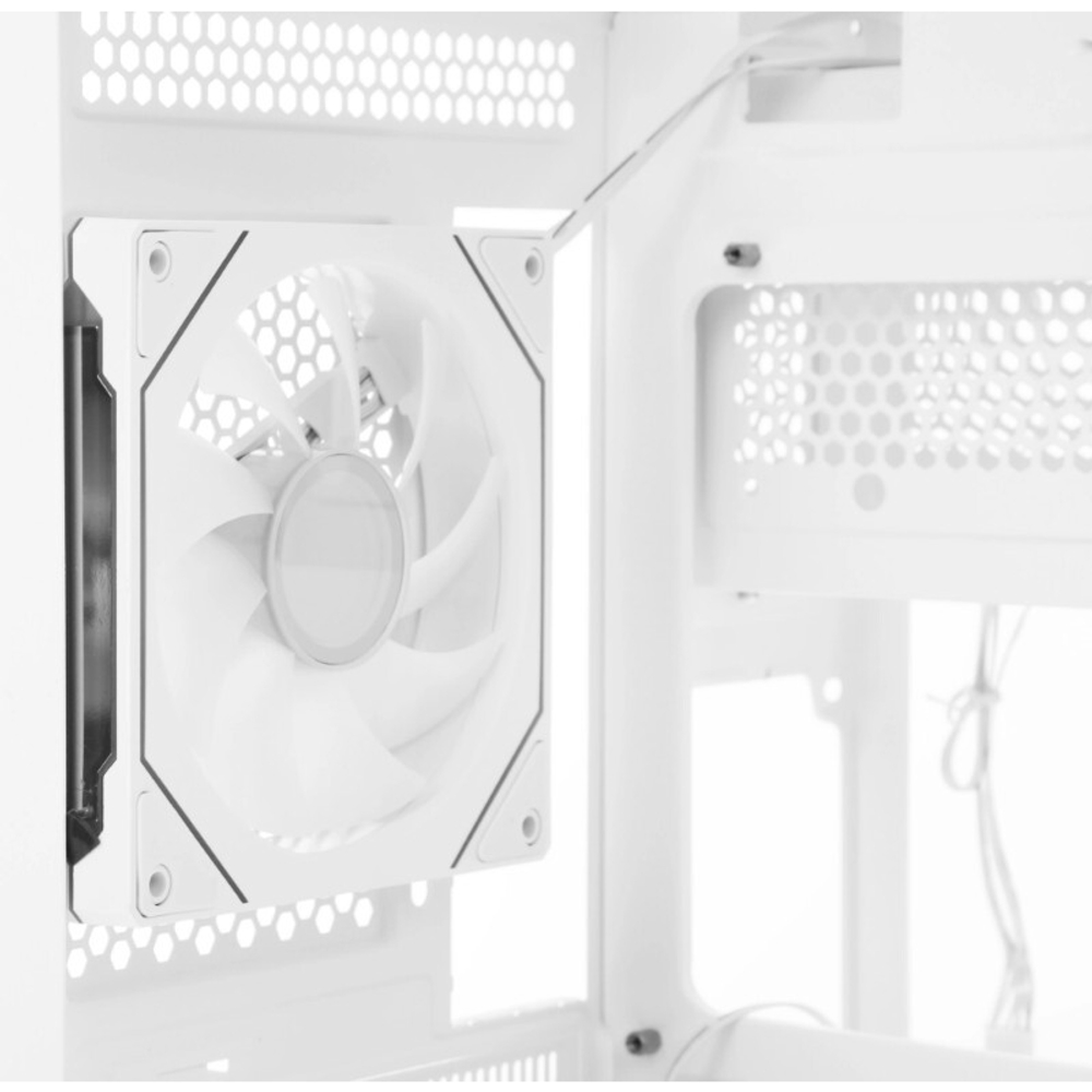 Корпус Formula V Line Crystal Z9ML Floe White, mATX, без БП