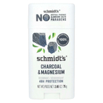 Schmidt's, дезодорант, древесный уголь и магний, 75 г (2,65 унции)