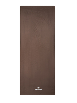 Спальный мешок летний Naturehike LW181, коричневый (NH21MSD09)