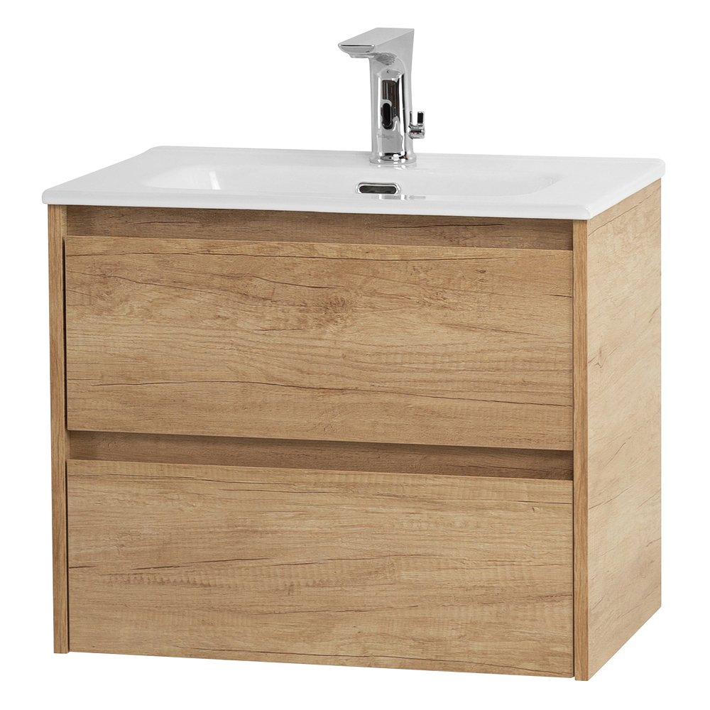 Тумба подвесная с раковиной BelBagno KRAFT 39-600/390-2C-SO-RNN