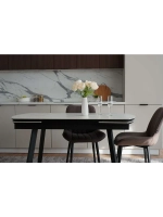 Стол кухонный Белый 150(190)х80х74 см