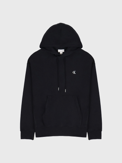 Худи Calvin Klein Premium Terry Relaxed Monogram Fleece Hoodie Black