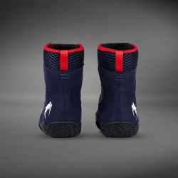 Боксёрки Venum Contender - Navy Blue/Red