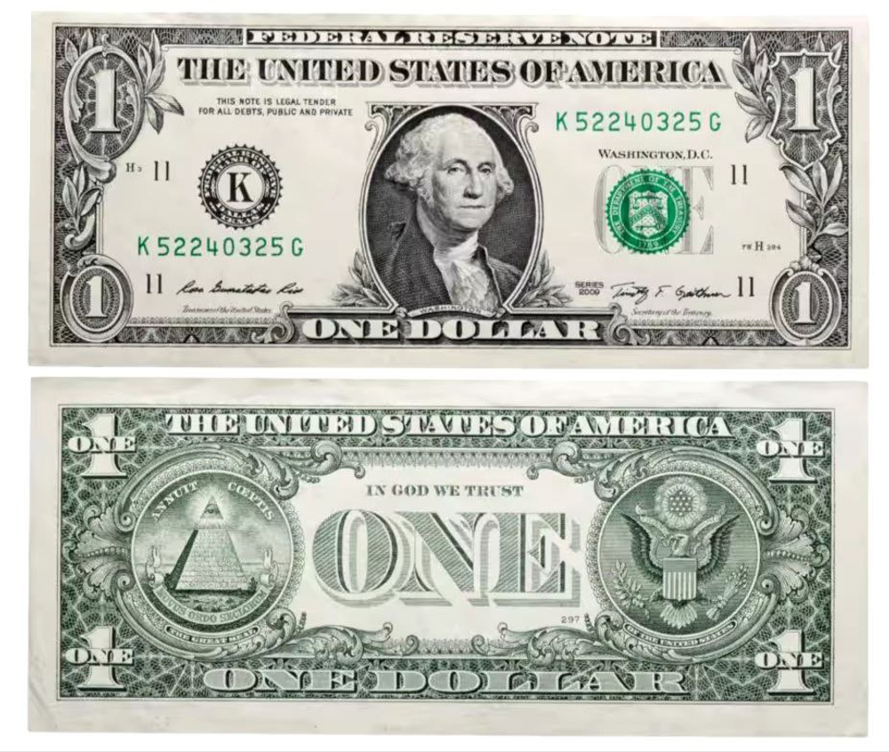 США 1 доллар 2009 Даллас aUNC