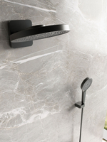 Душевой комплект Vincea Futura VSFW-2F12TMB термостатический встраиваемый, 3 режима, черный матовый