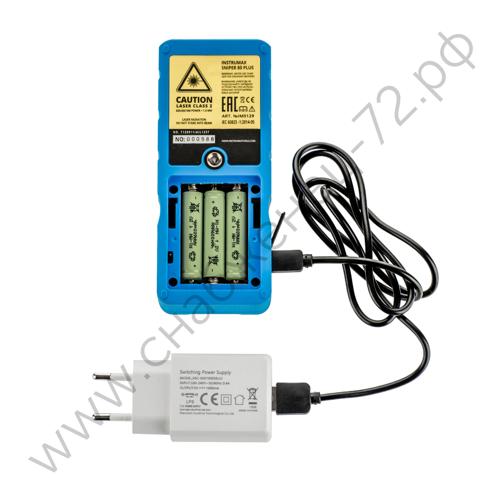 Лазерная рулетка INSTRUMAX SNIPER 80 PLUS