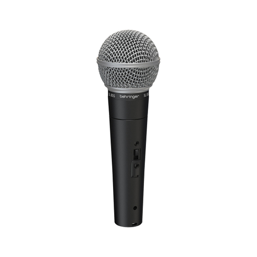 BEHRINGER SL 85S - динамический кардиоидный вокальный микрофон с выключателем, 50 - 16000 Гц, 300 Ом