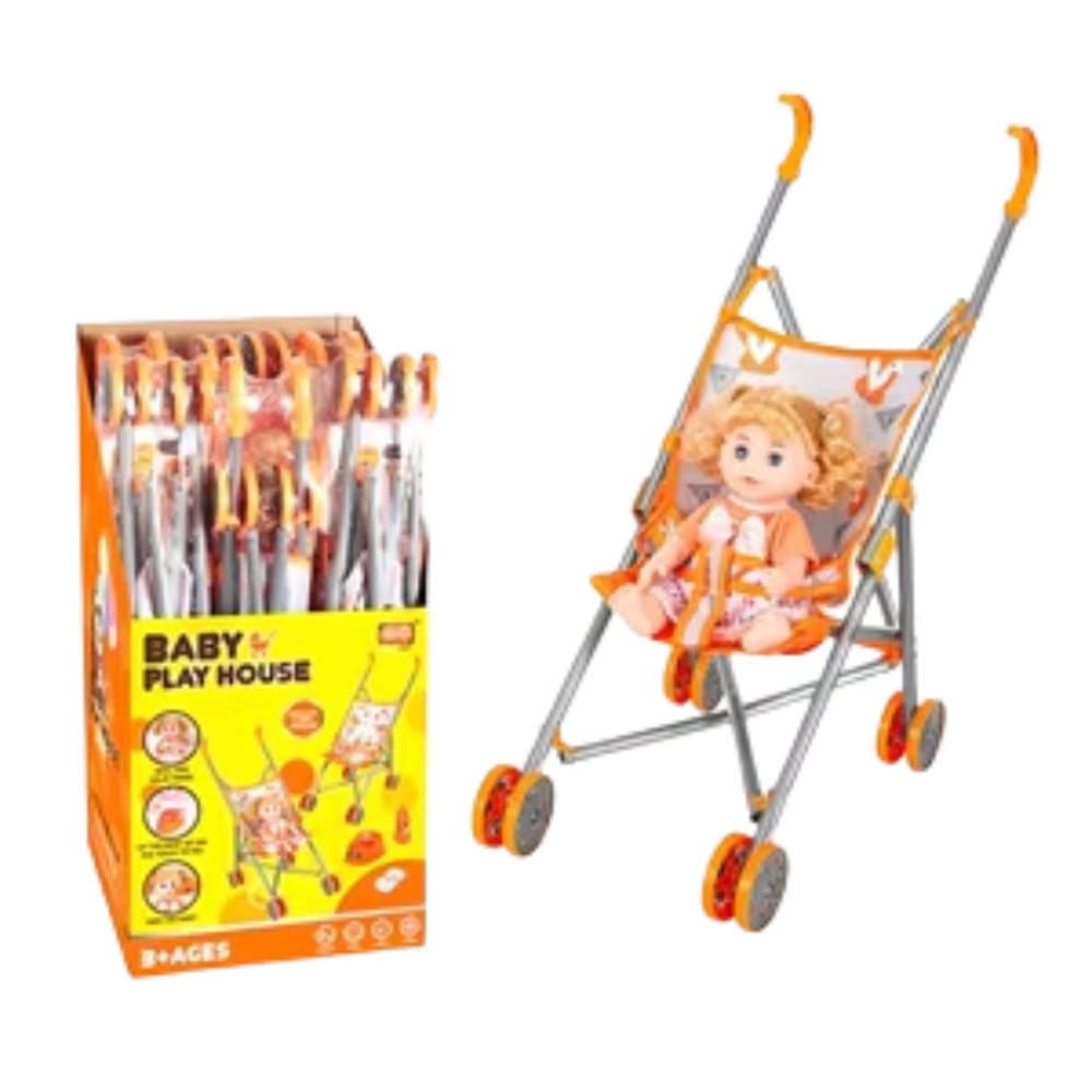 Кукла коляской Baby Play House