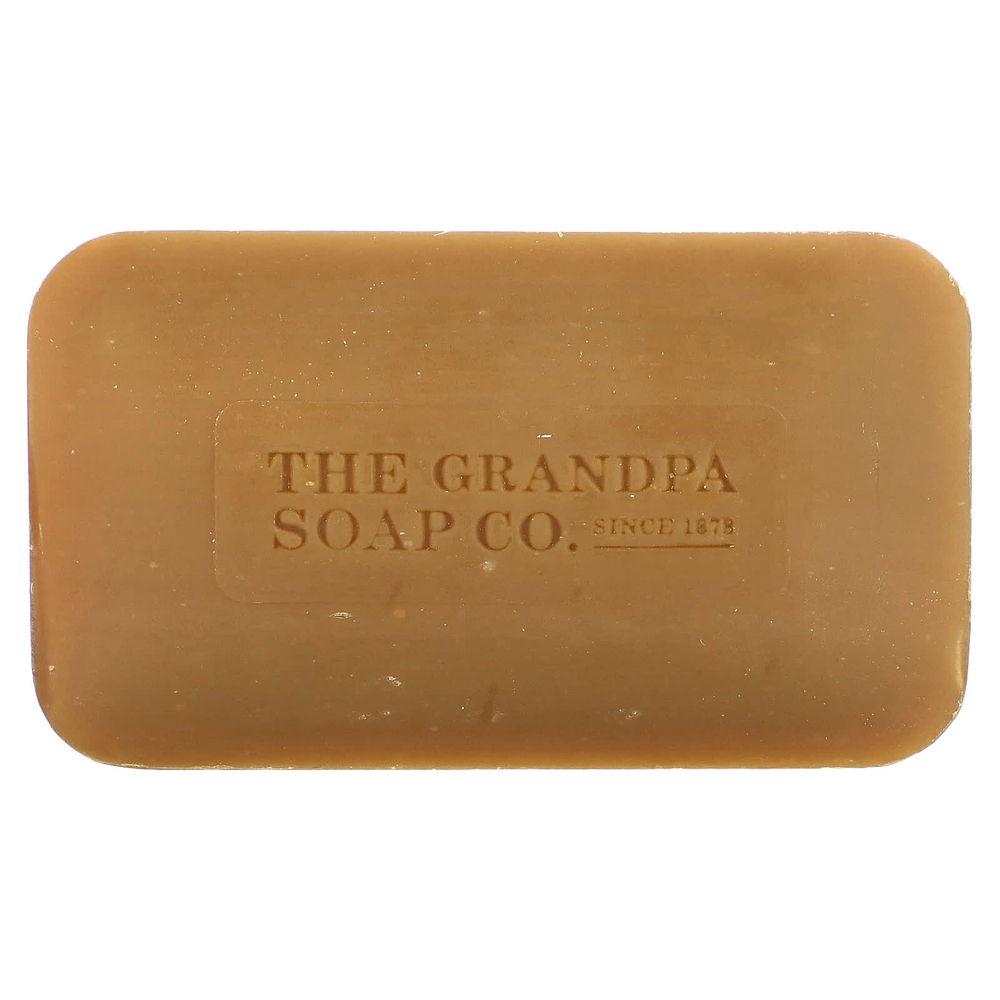 The Grandpa Soap Co., Мыло для лица и тела, сосновый деготь, 120 г (4,25 унции)