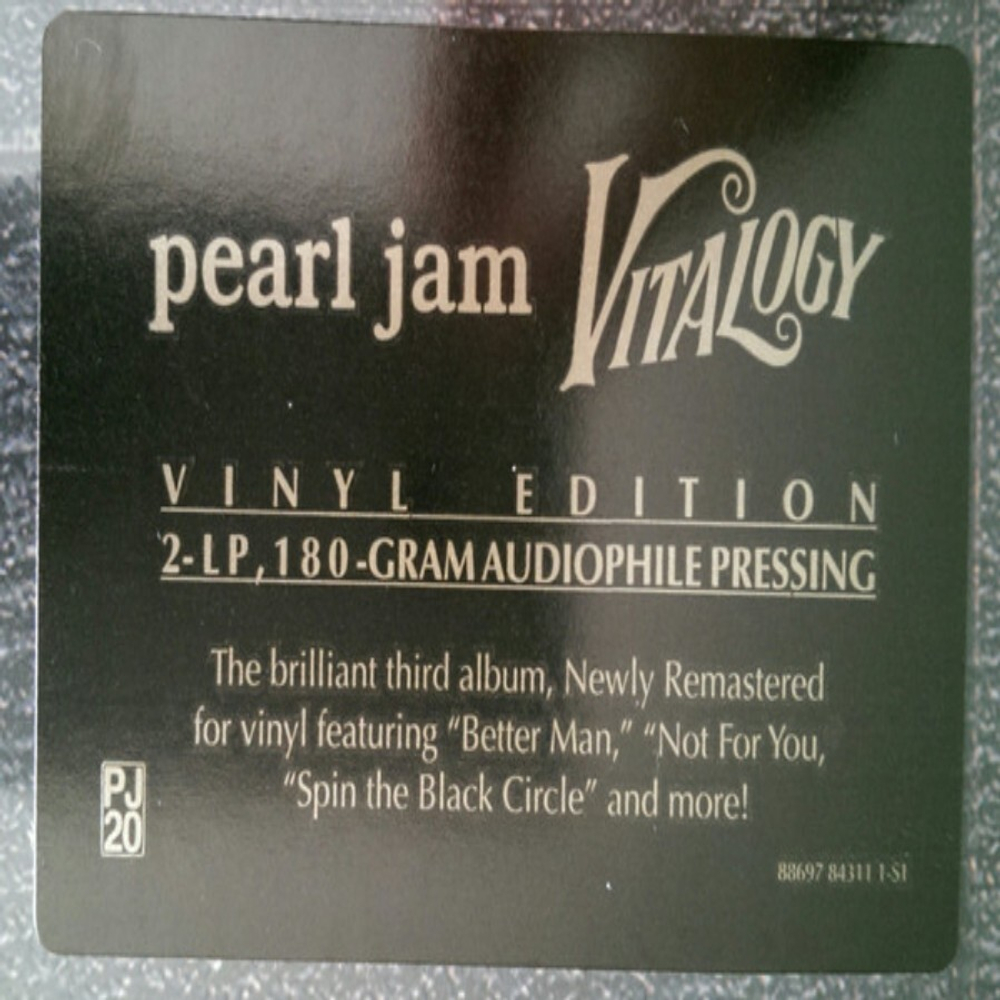 Pearl Jam / Vitalogy (2LP)