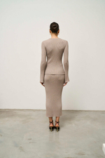 Юбка OLIVIA, какао