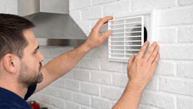 Как правильно крепить решетку вентиляции?