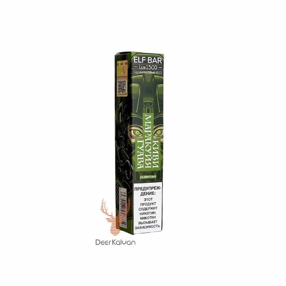 Elf Bar Lux &quot;Kiwi Passion Fruit Guava&quot; (Киви Маракуйя Гуава) (1500 затяжек)