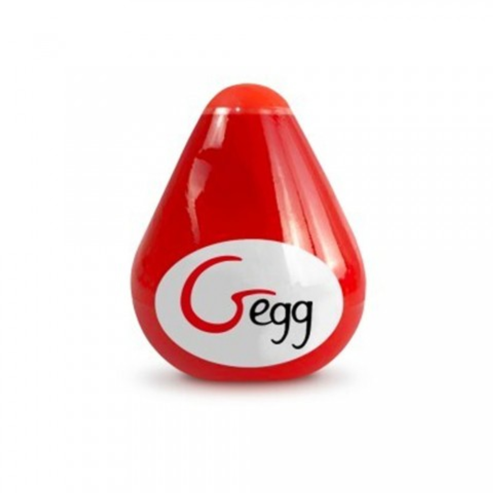 Gvibe Gegg Red - мастурбатор яйцо, 6.5х5 см (красный)