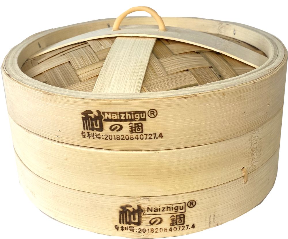 Пароварка бамбуковая WeiWang Steamer 1 ярус 21 см