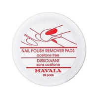 Салфетки для снятия лака (без ацетона) Mavala Nail Polish Remover Pads 30шт