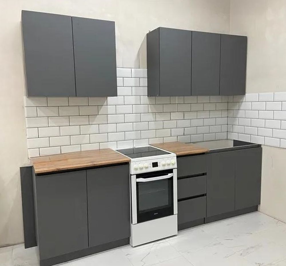 Кухня Мори 2.0 Графит МП