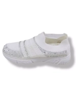 Слипоны легкие для девочки лето на полную ногу сетка.