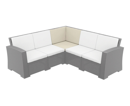 Угловая подушка, Monaco Corner Cushion, бежевый