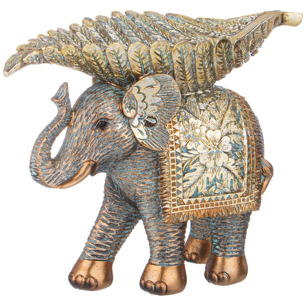 ФИГУРКА ДЕКОРАТИВНАЯ "СЛОН" 29,5Х12,5Х23СМ