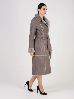 Дубленка зимняя натуральная длинная