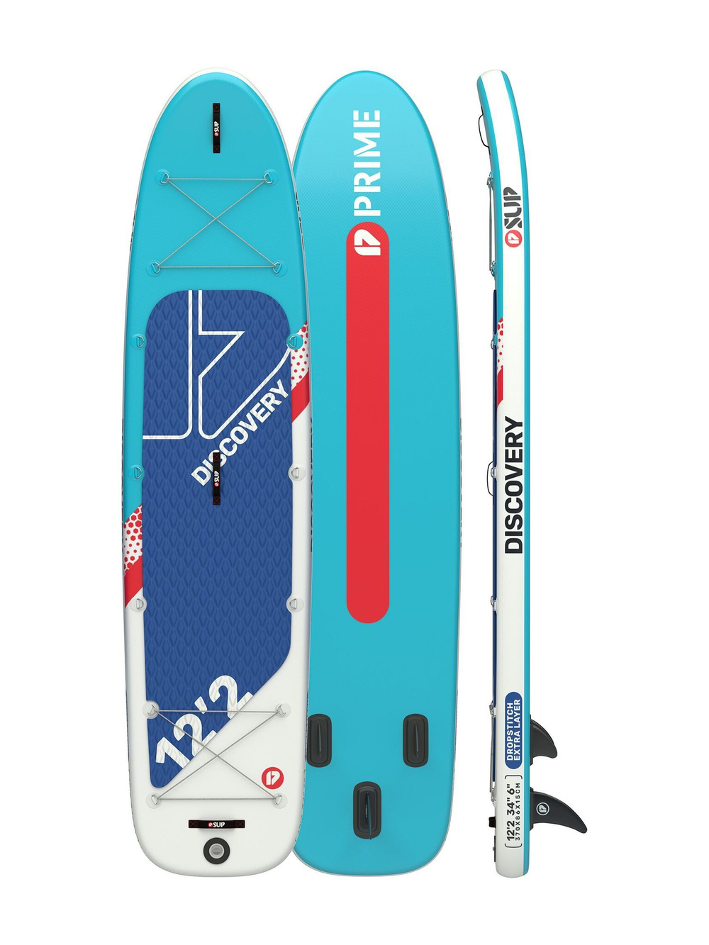 Сапборд PRIME 12'2*34"*6" DISCOVERY blue