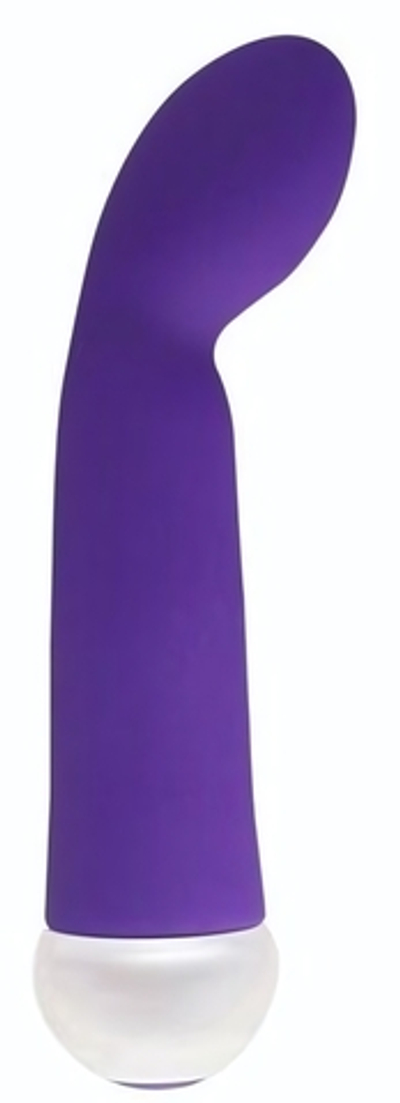 Фиолетовый вибратор Fashion Succubi Bliss G Vibe - 14,5 см. (Цвет: фиолетовый)