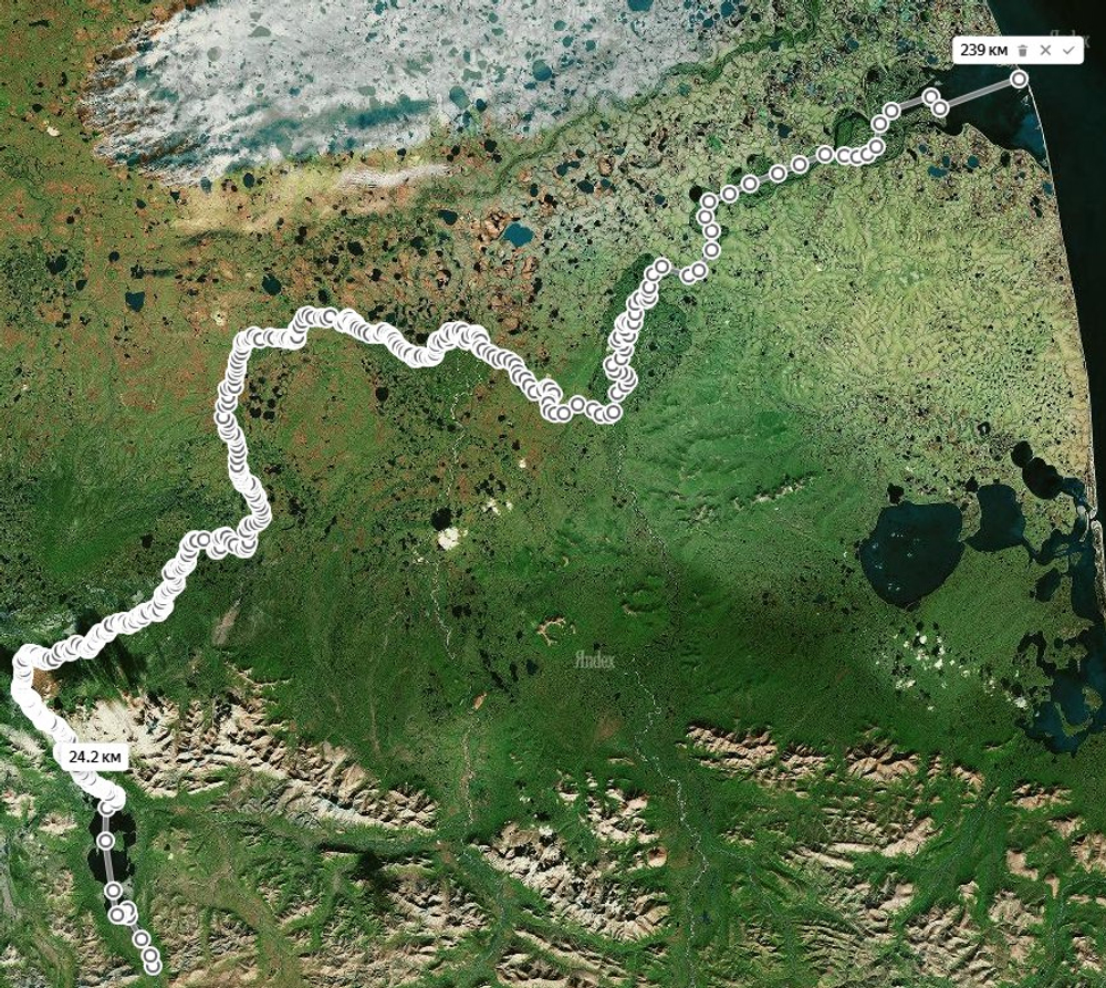 Горы, тундра, море - "три Чукотки" в одном маршруте (заброска вертолётом МИ-8)