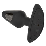 Черная анальная пробка с электростимуляцией Volt Electro-Fury - 12,75 см. (Цвет: черный)