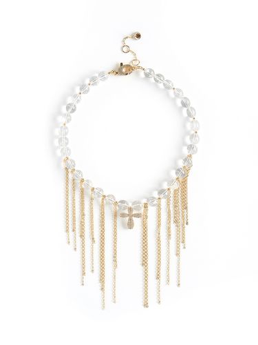 Колье "Mountain Plump Cross" Gold