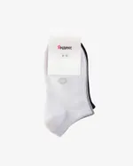 Носки Яндекс короткие «Я» Мультипак белый, черный, серый меланж