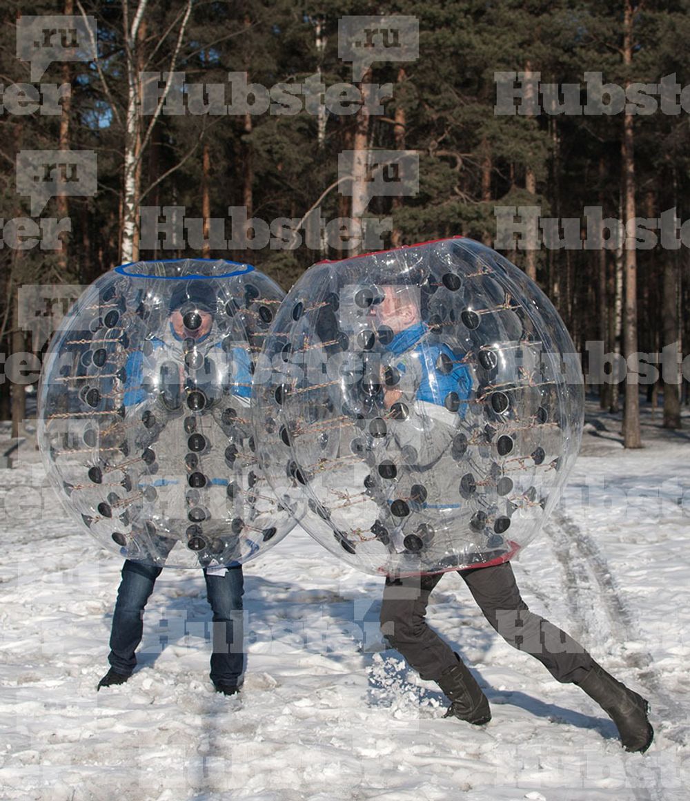 Аттракцион Бампербол, большой (Россия)