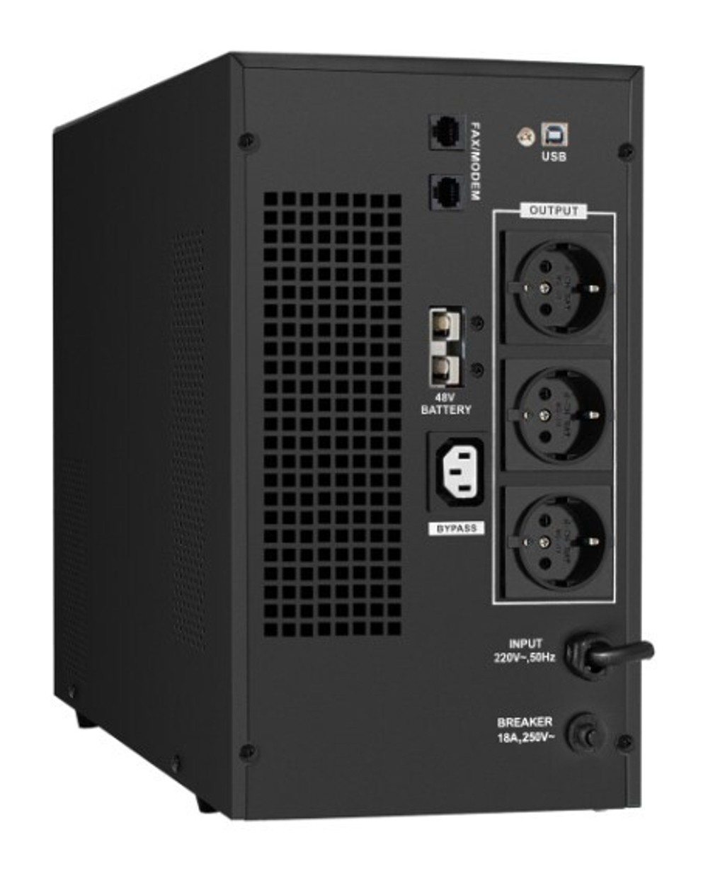 Комплект  Exegate SineTower SZ-3000.LCD.AVR.3SH.1C13.RJ.USB