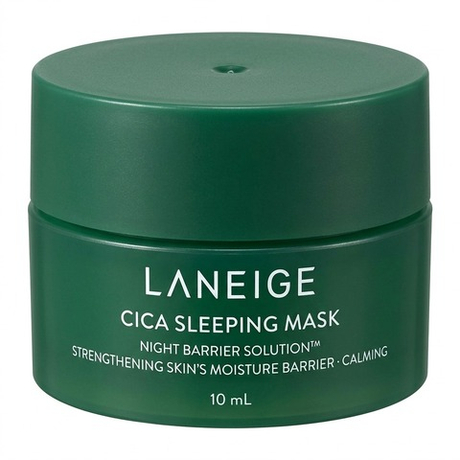 Ночная маска для лица с экстрактом центеллы Laneige Cica Sleeping Mask (мини), 10мл