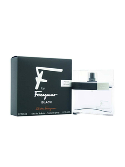 SALVATORE FERRAGAMO F by FERRAGAMO Black men 50ml edt